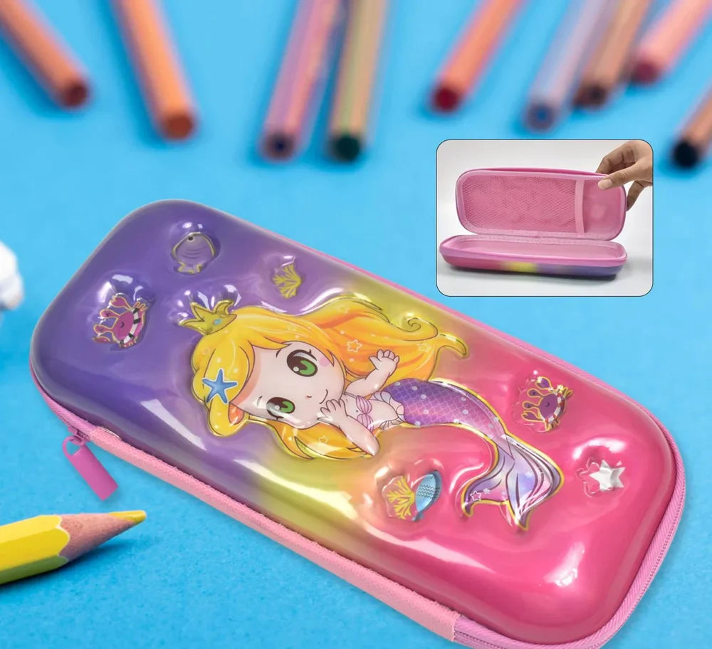 Best 3d cartoon zipper compass box pencil (1 pc) - pen & cases | 2025 | fast shipping