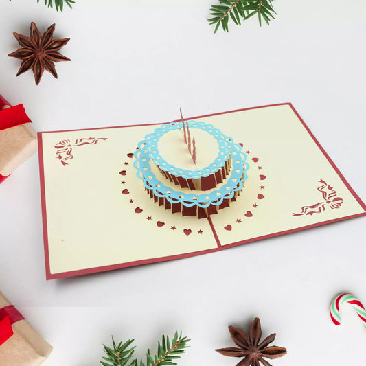 3D Pop-Up Greeting Card - gift cards