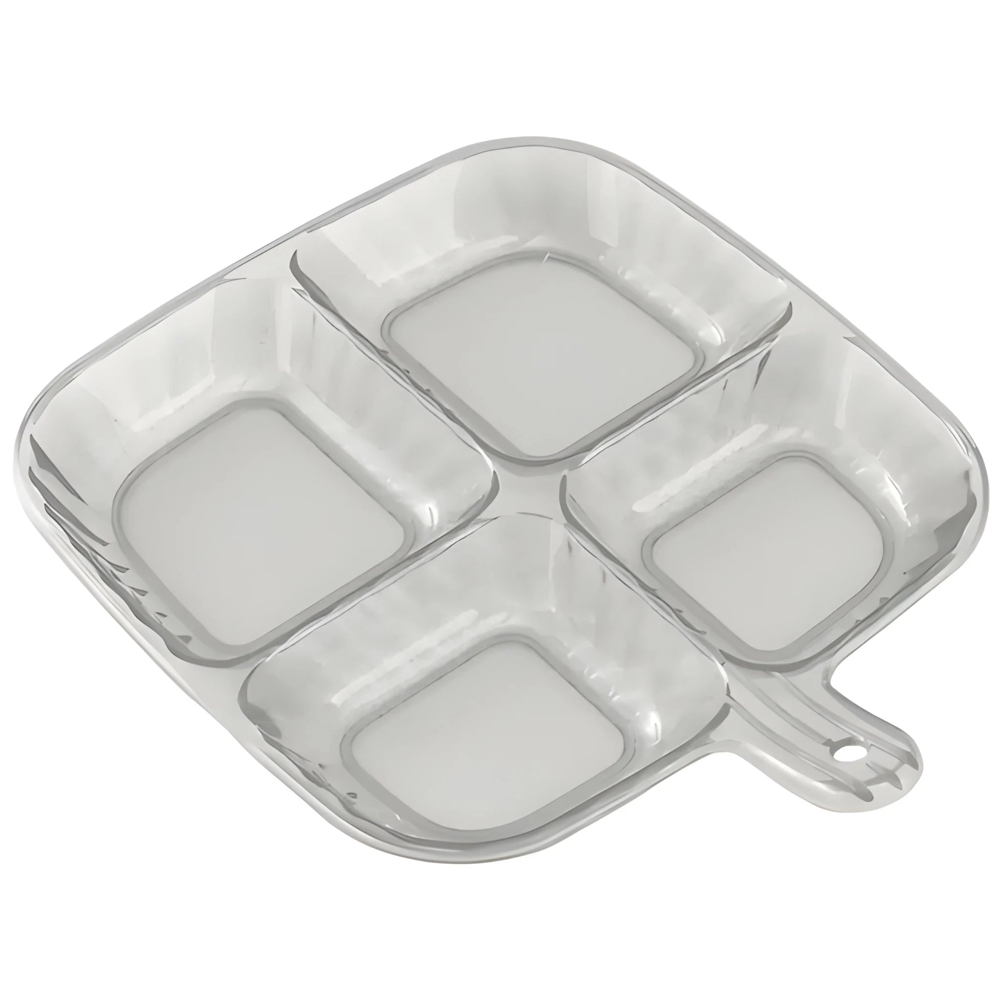 4-section serving tray
