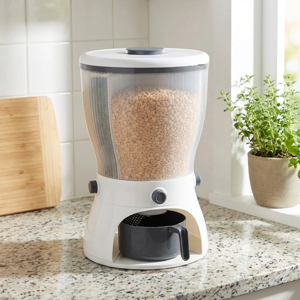 Best 4-in-1 grain dispenser container - food dispensers | 2026 | fast shipping
