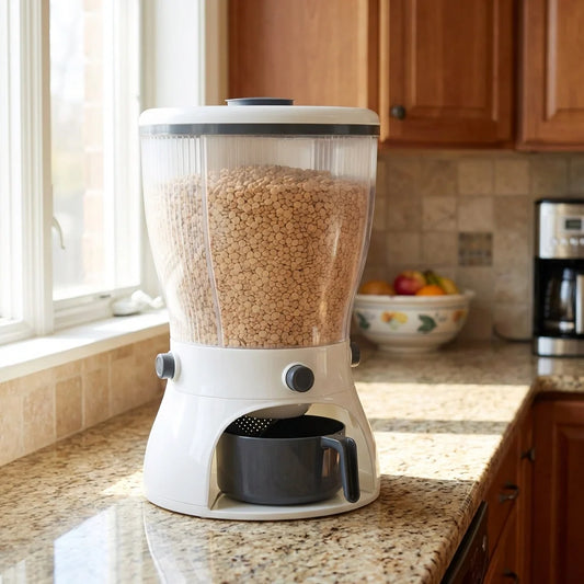 Best 4-in-1 grain dispenser container - food dispensers | 2026 | fast shipping