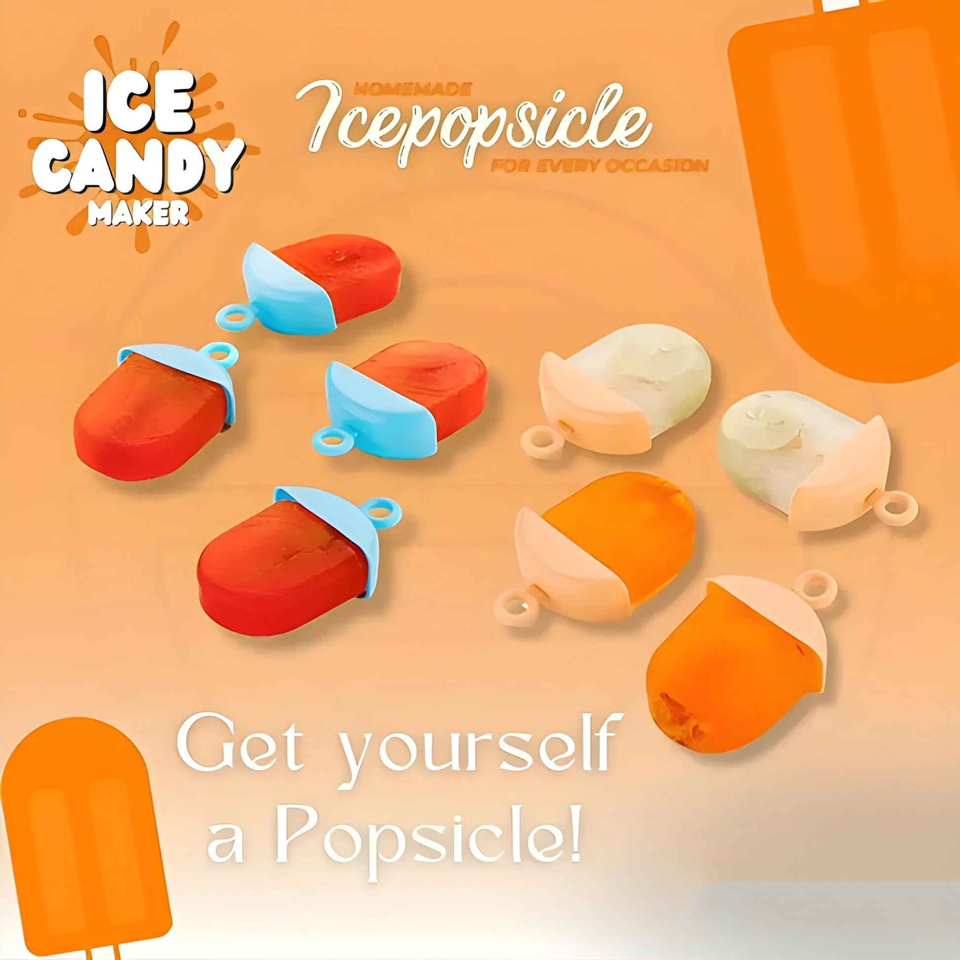4-in-1 Popsicle Maker - Home & Kitchen