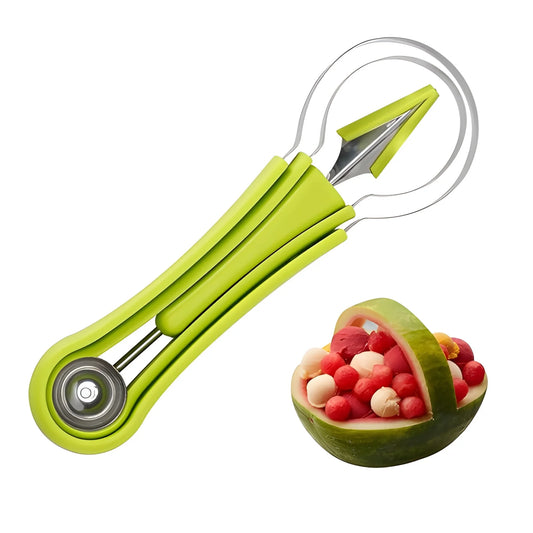 Best 4 in 1 stainless steel melon baller seed remover - home & garden | 2025 | fast shipping