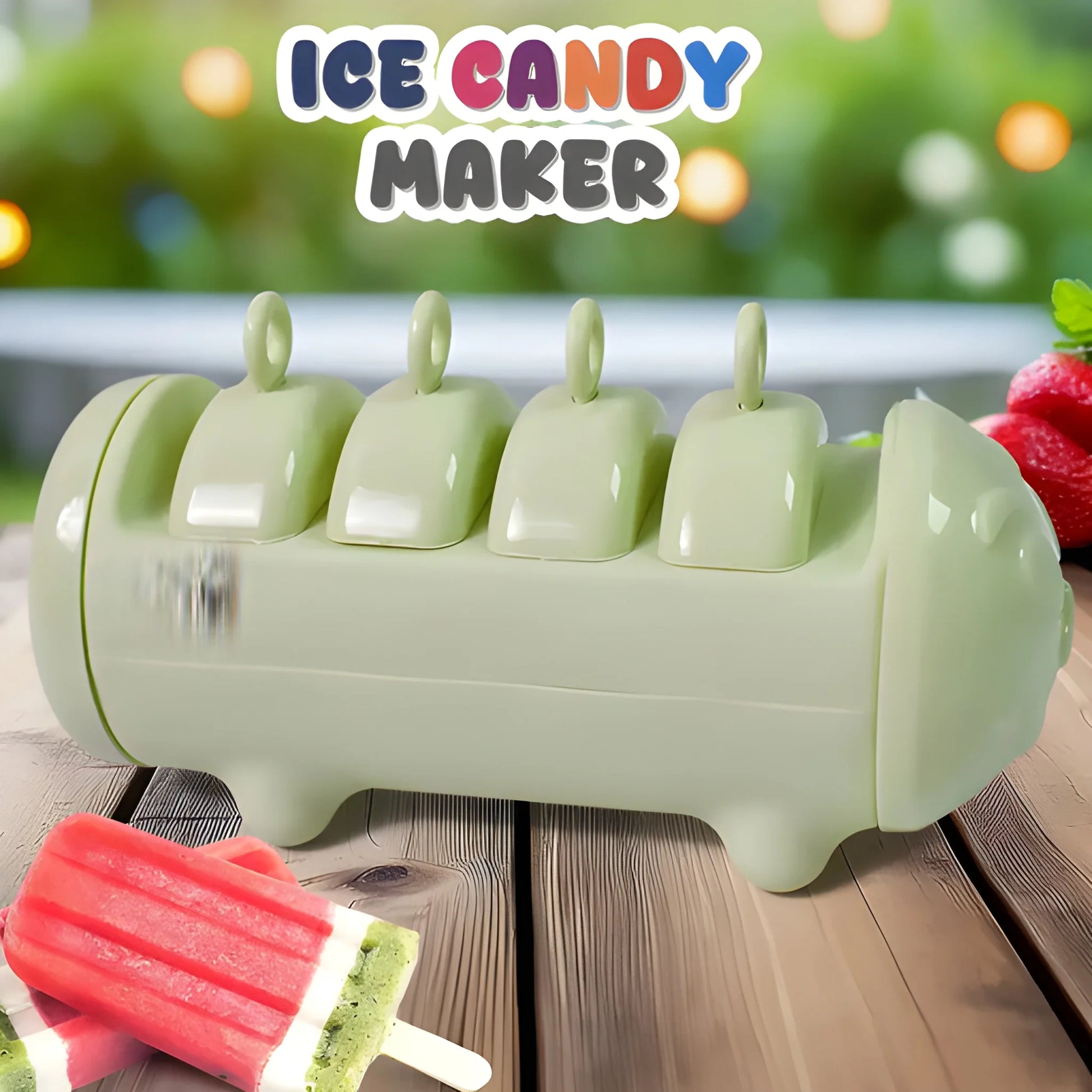 4-in-1 Popsicle Maker - Home & Kitchen