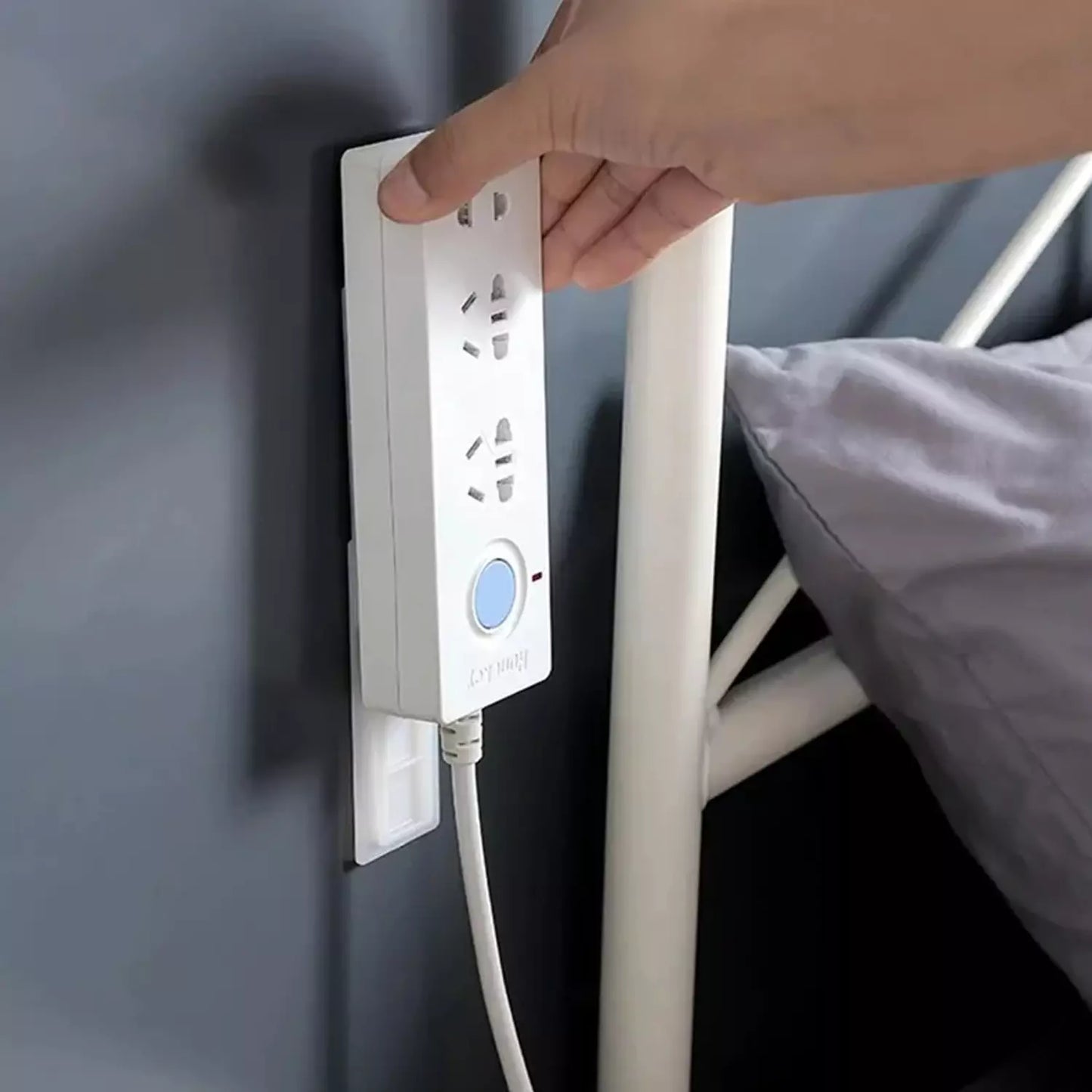 4-Pack Self-Adhesive Wall Hooks - Home Improvement