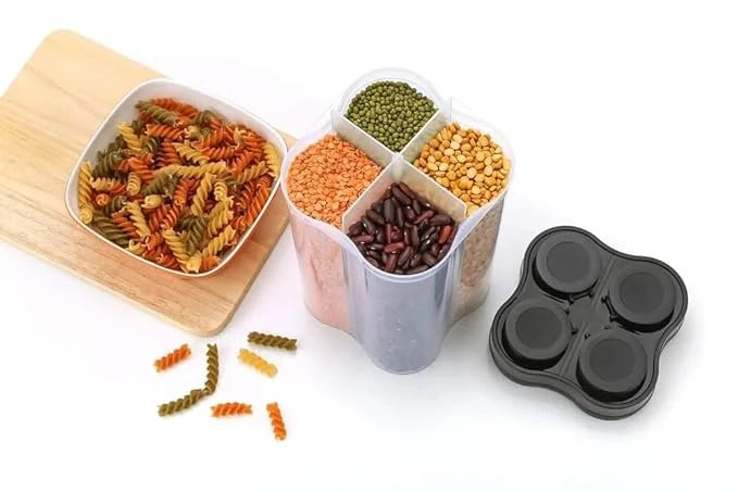 Best 4 section food storage jar - containers | 2025 | fast shipping