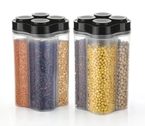 Best 4 section food storage jar - containers | 2025 | fast shipping