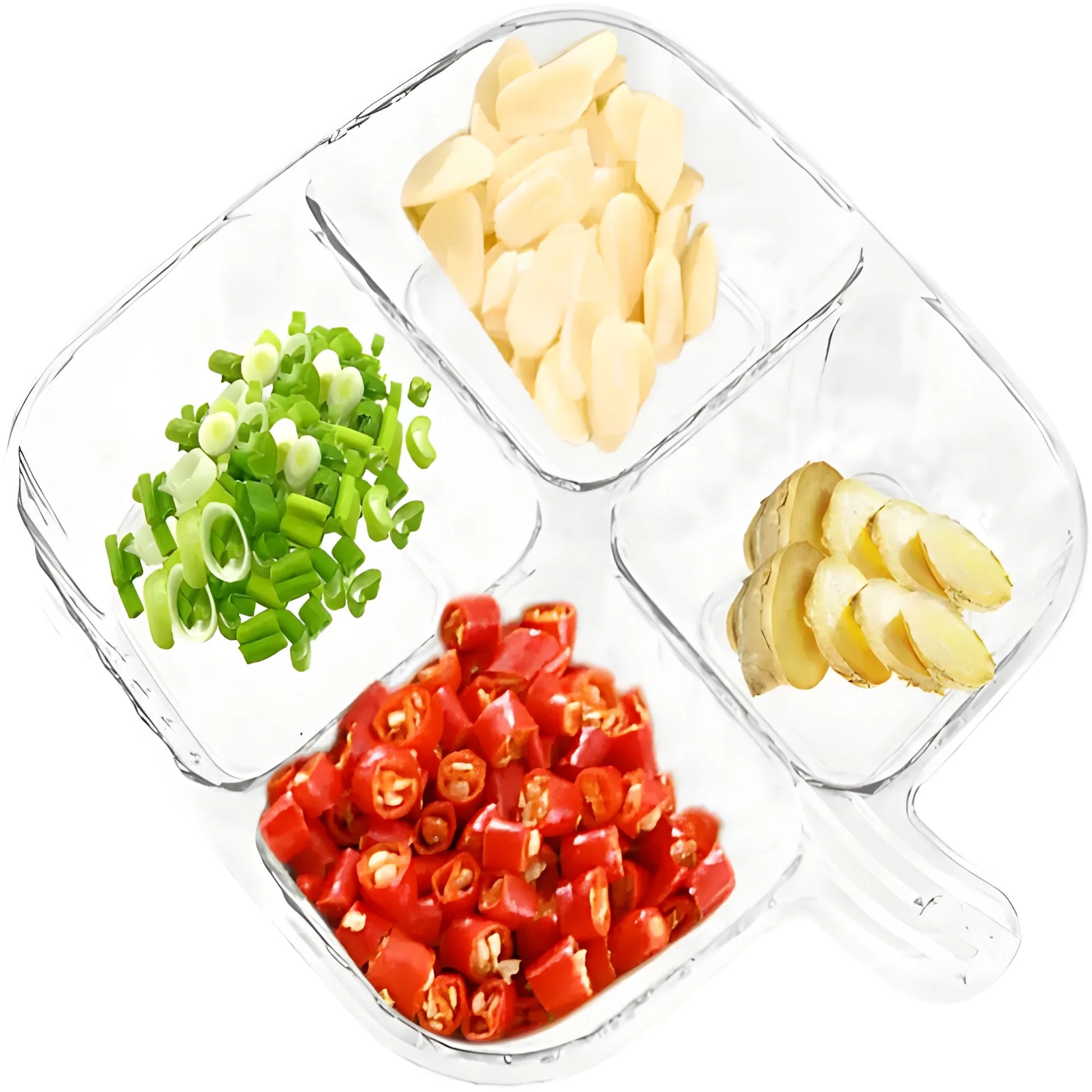 Best 4-section serving tray - trays | 2025 | fast shipping