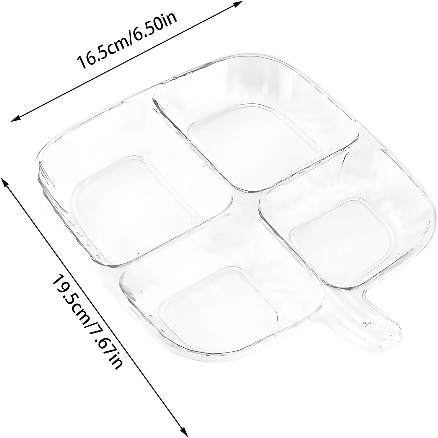 Best 4-section serving tray - trays | 2025 | fast shipping