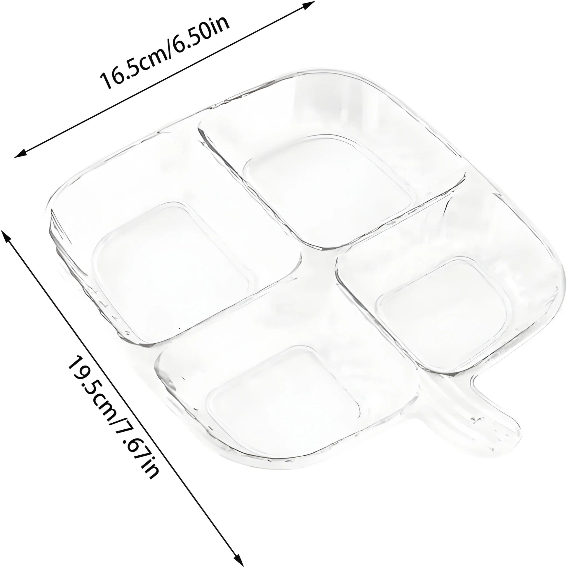 Best 4-section serving tray - trays | 2025 | fast shipping
