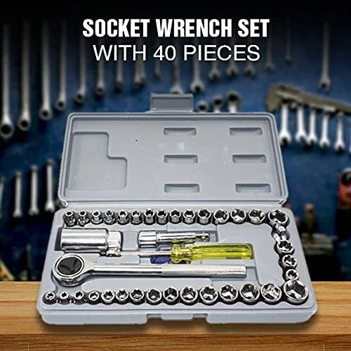Best 40 pcs socket toolkit - mechanic tool sets | 2025 | fast shipping
