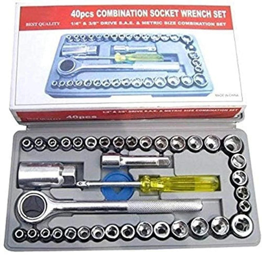 Best 40 pcs socket toolkit - mechanic tool sets | 2025 | fast shipping