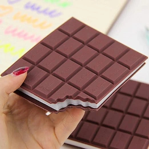 Chocolate scented mini notebook