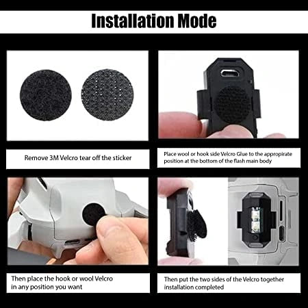 Mini rgb led strobe light – 1 pc