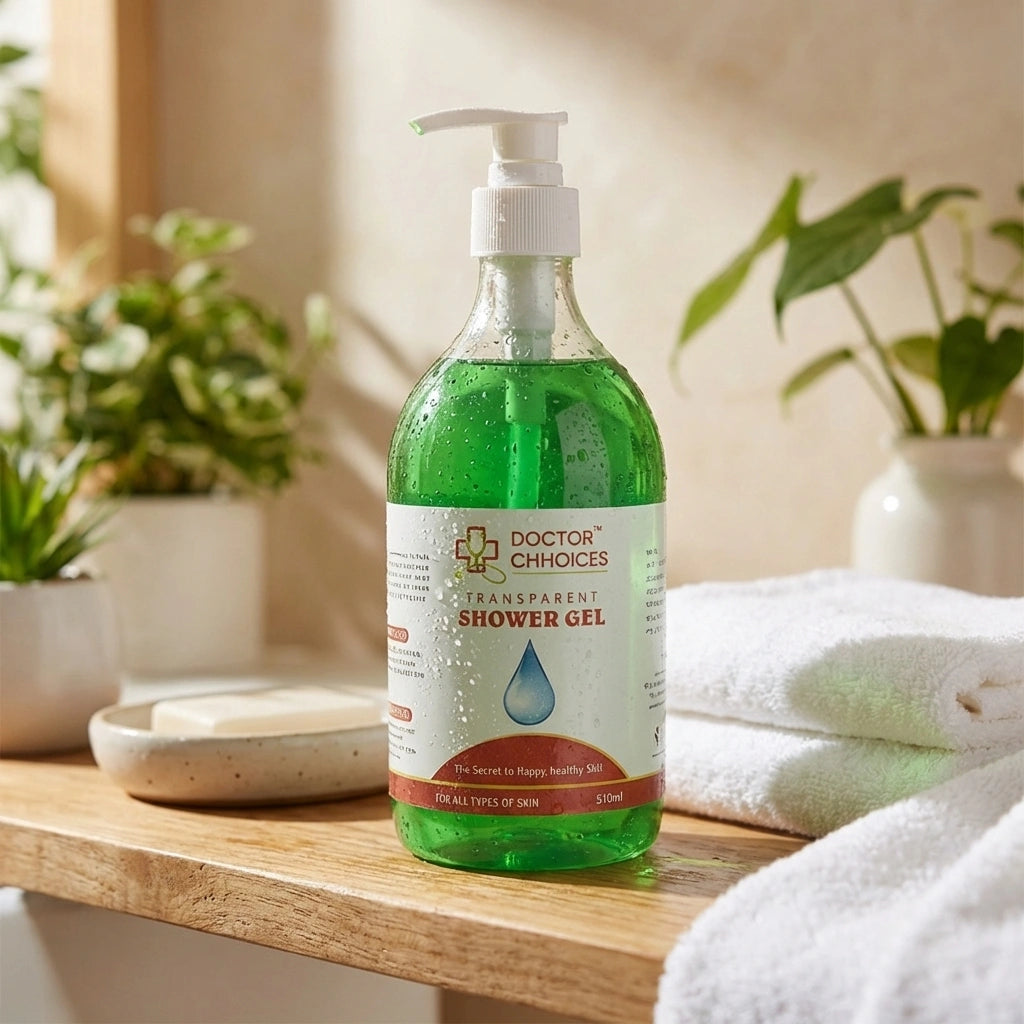 Transparent Shower Gel Pump