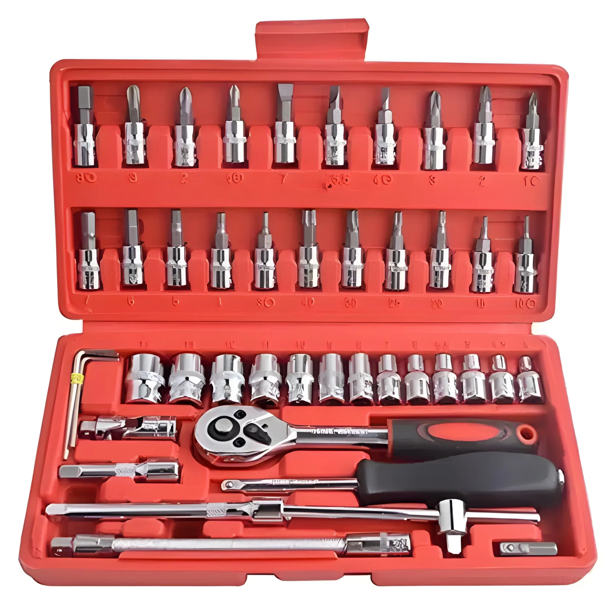 46-piece ratchet wrench set