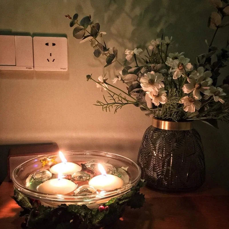 Floating candle holder
