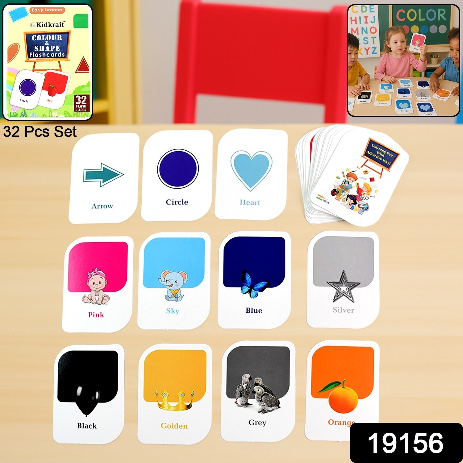 Kidkraft Color & Shape Flashcards