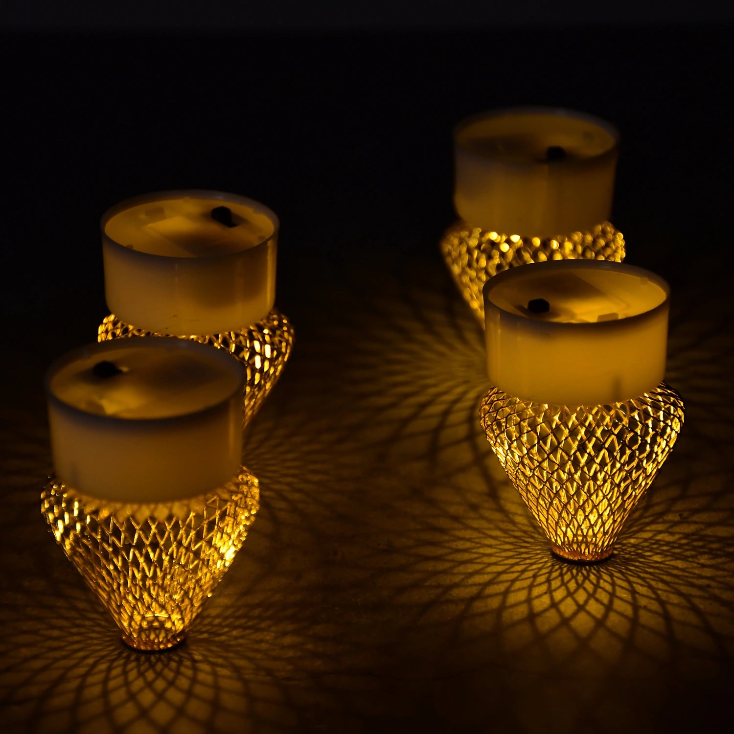 Flameless led tea lights – 12 pack