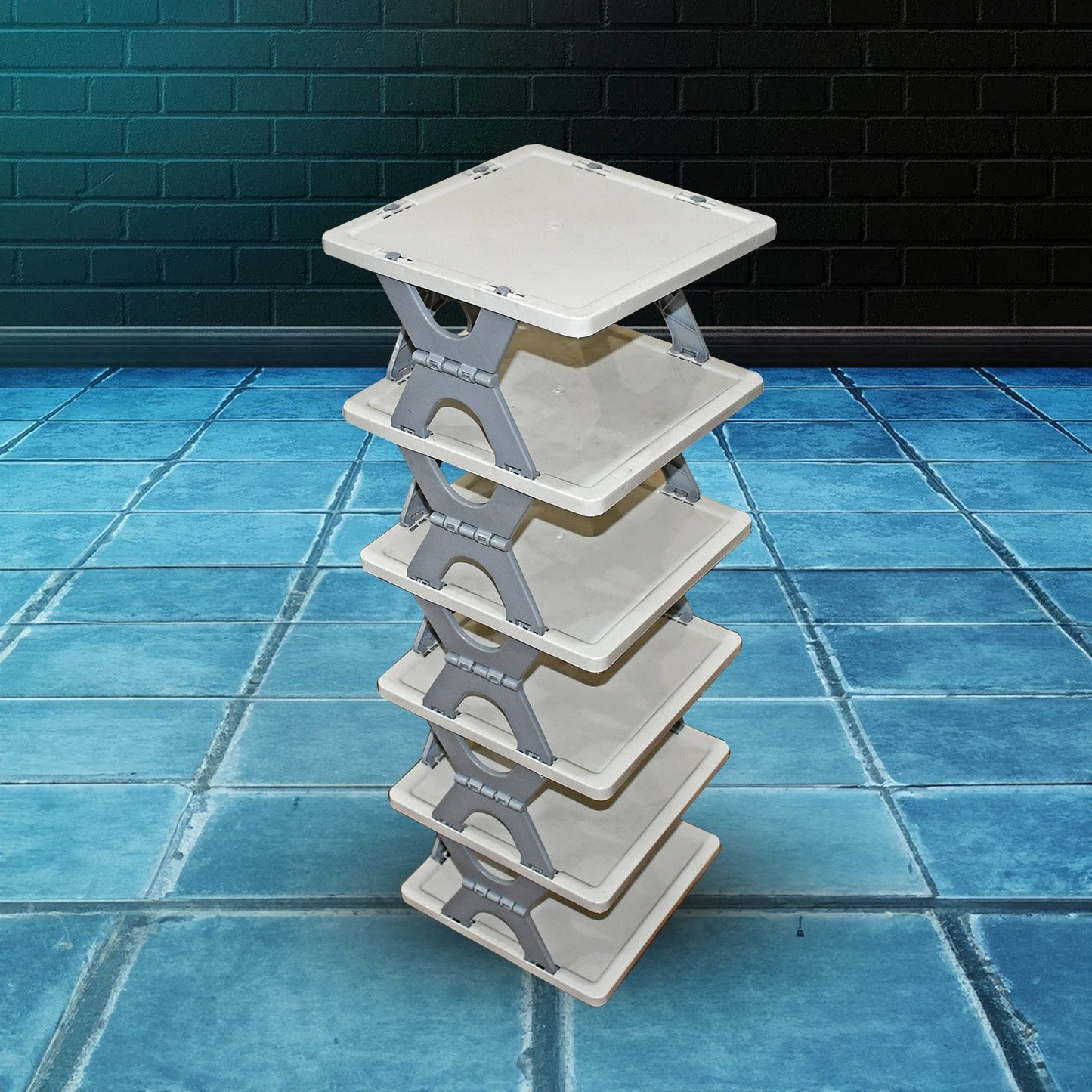 Smart Foldable Shoe Rack