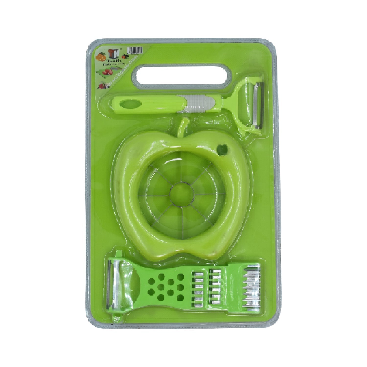 Plastic Chopping Board With Knife Set