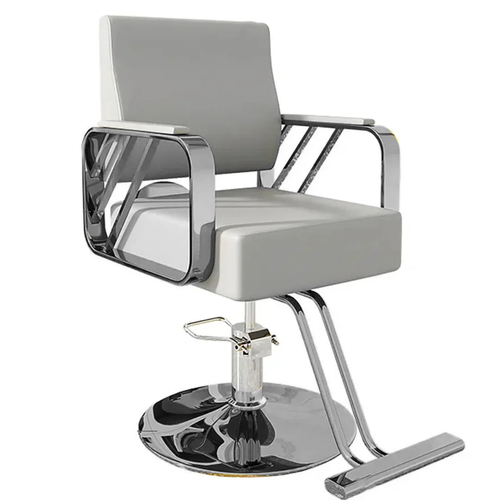 Best salon hydraulic barber chair – silver - styling chairs | 2025 | fast shipping