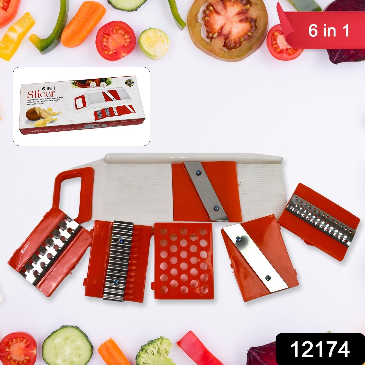 Vegetable Slicer Cutter Set