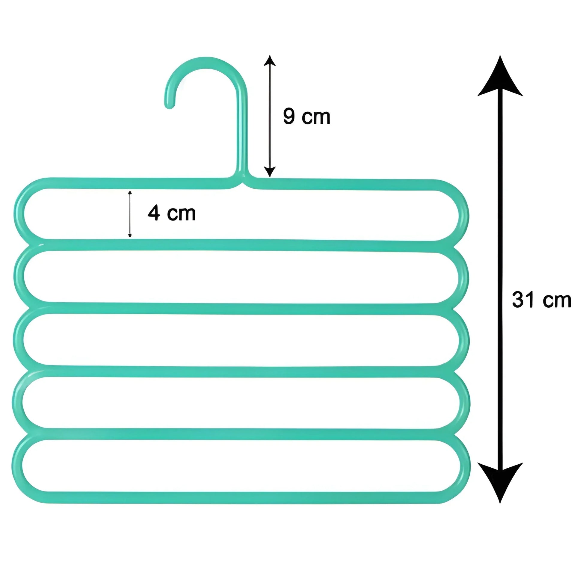 Best 5 in 1 multipurpose plastic hanger assorted - home & garden | 2025 | fast shipping