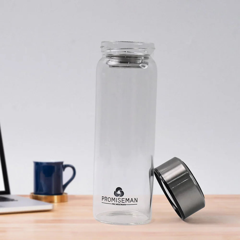 Best 500ml glass water bottle with steel lid - bottles | 2025 | fast shipping