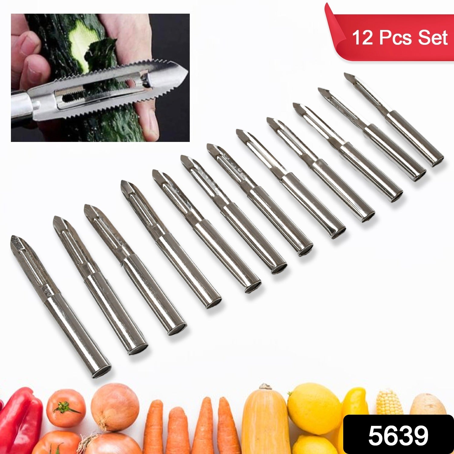 Stainless Steel Vegetable Peeler Set