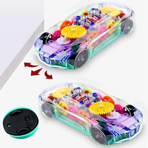 Best transparent gear car toy – 360° rotating - cars | 2025 | fast shipping