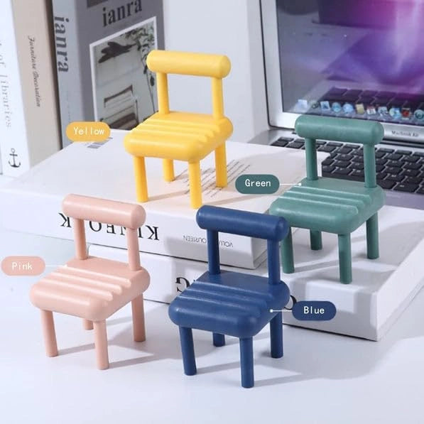 Mini chair phone holder – 1 pc