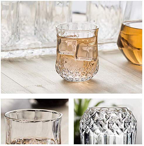 Unbreakable Transparent Glasses Set