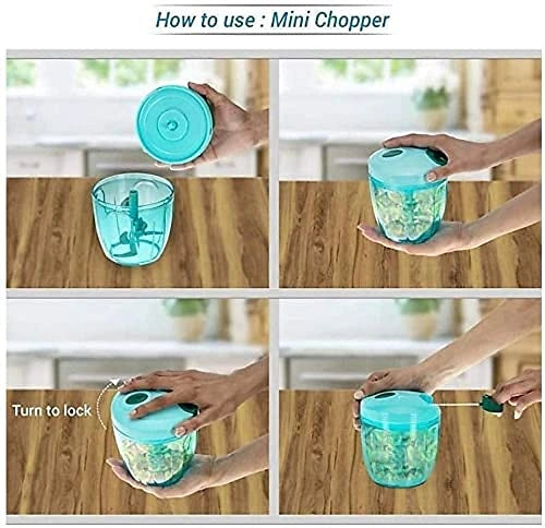 6-blade food chopper
