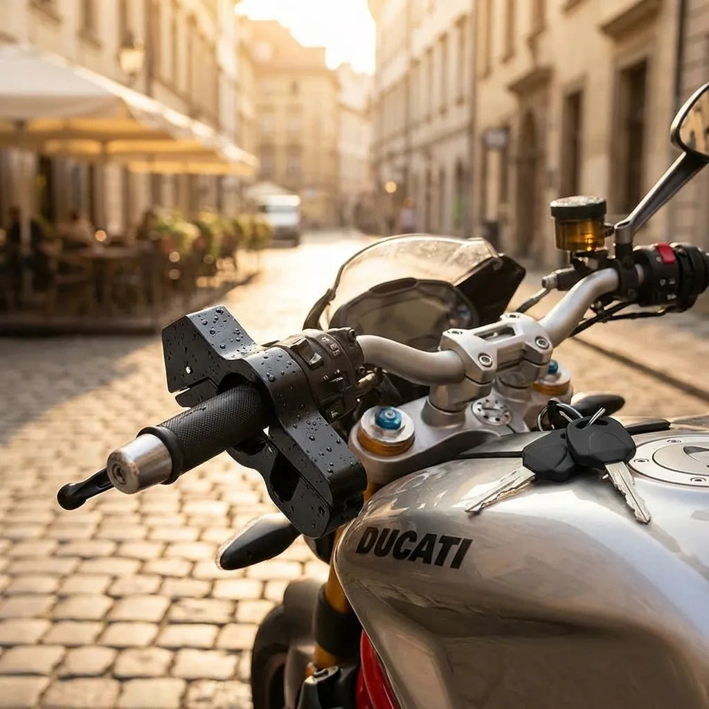 Motorcycle Grip Lock