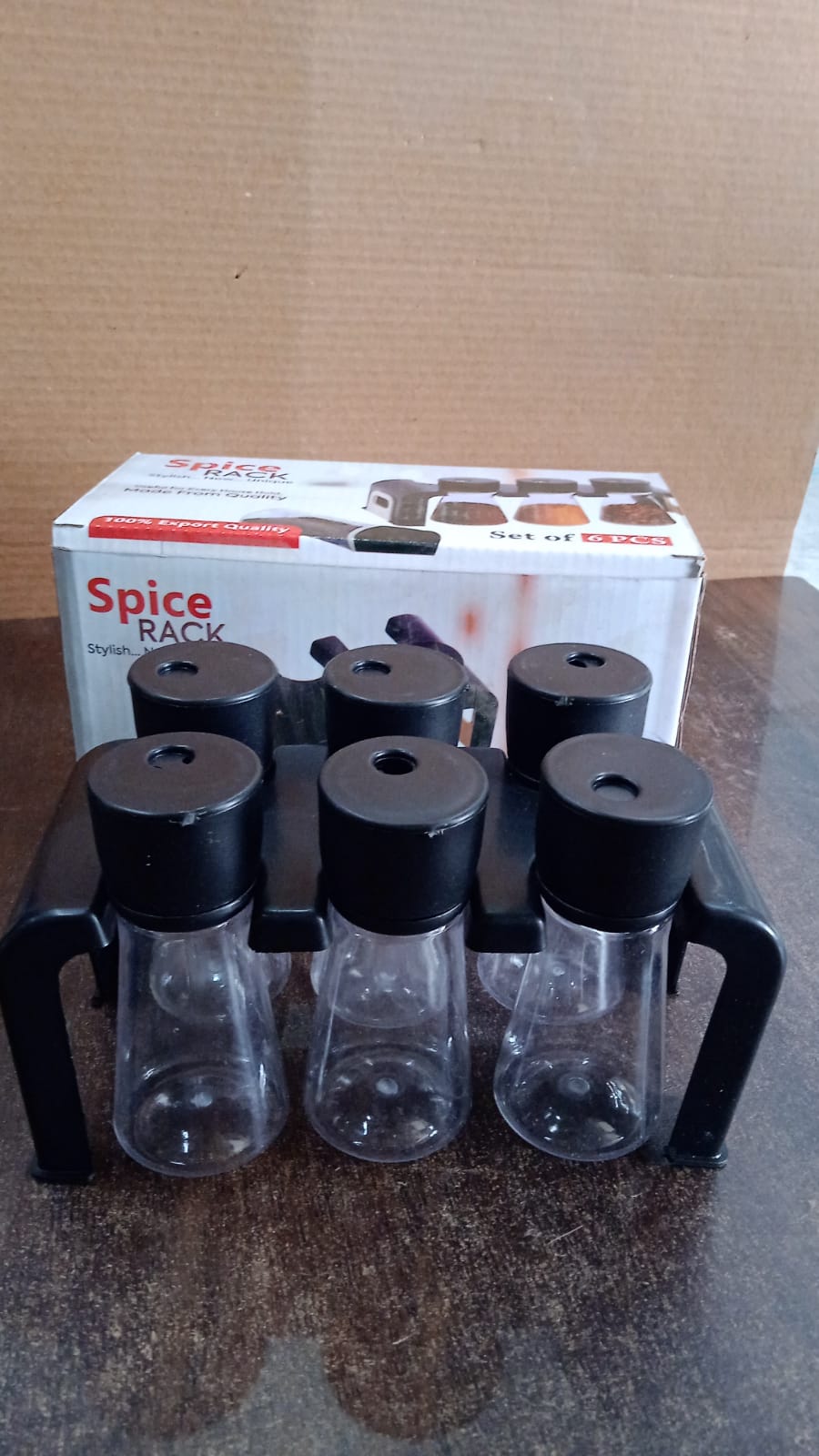 6-piece Spice Jar Set