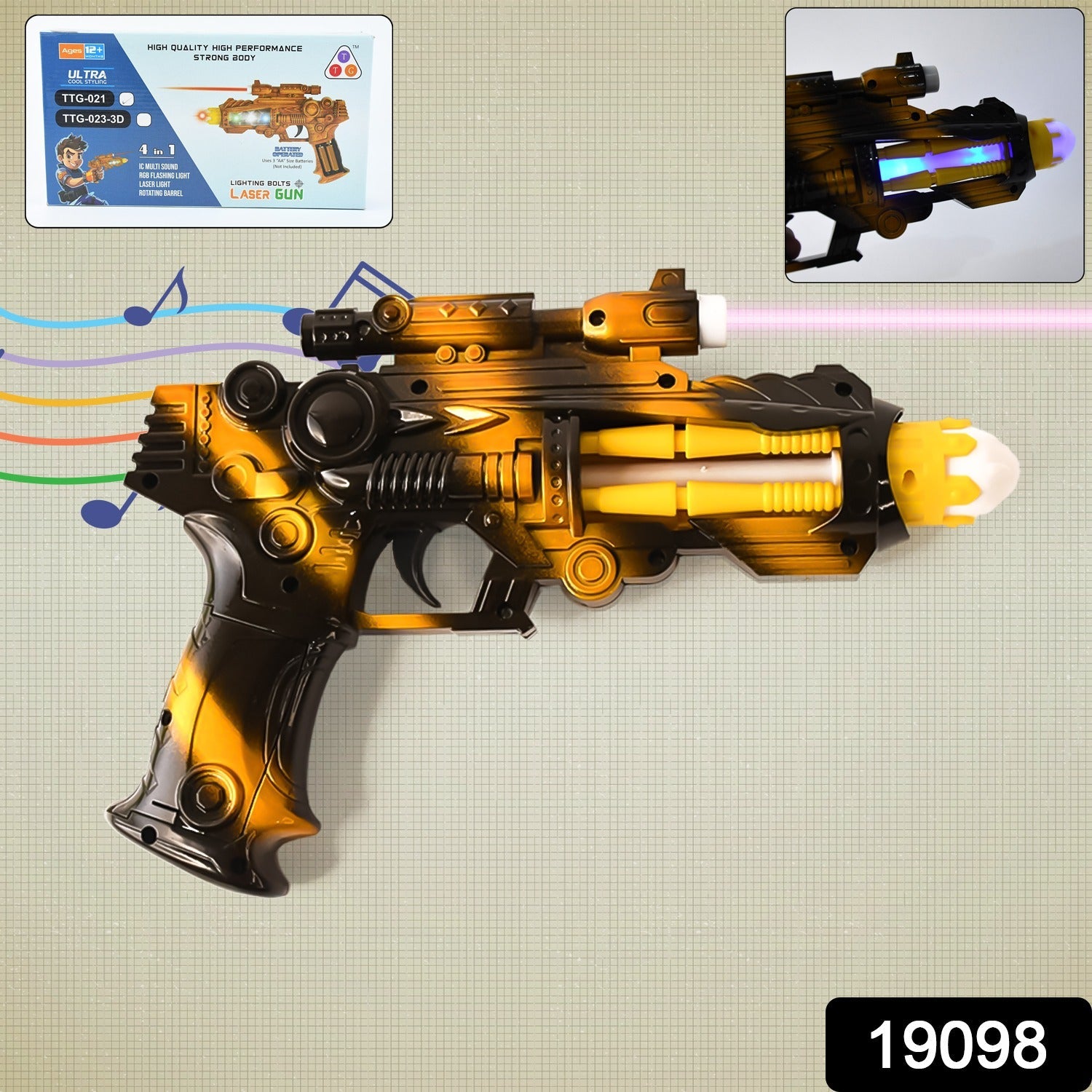 LED Space Blaster Toy