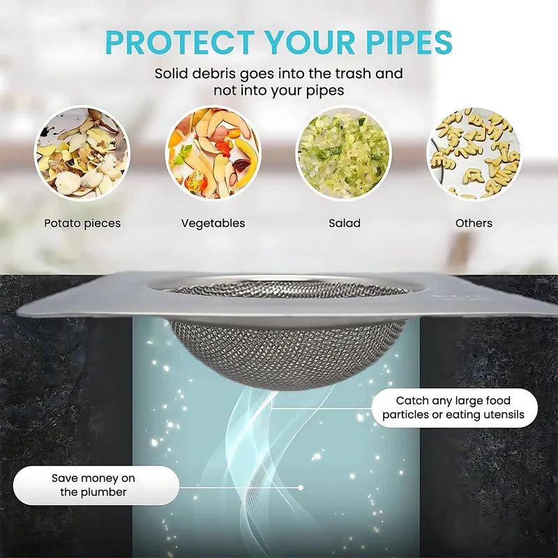 Best stainless steel square sink strainer (1 pc) - strainers | 2025 | fast shipping