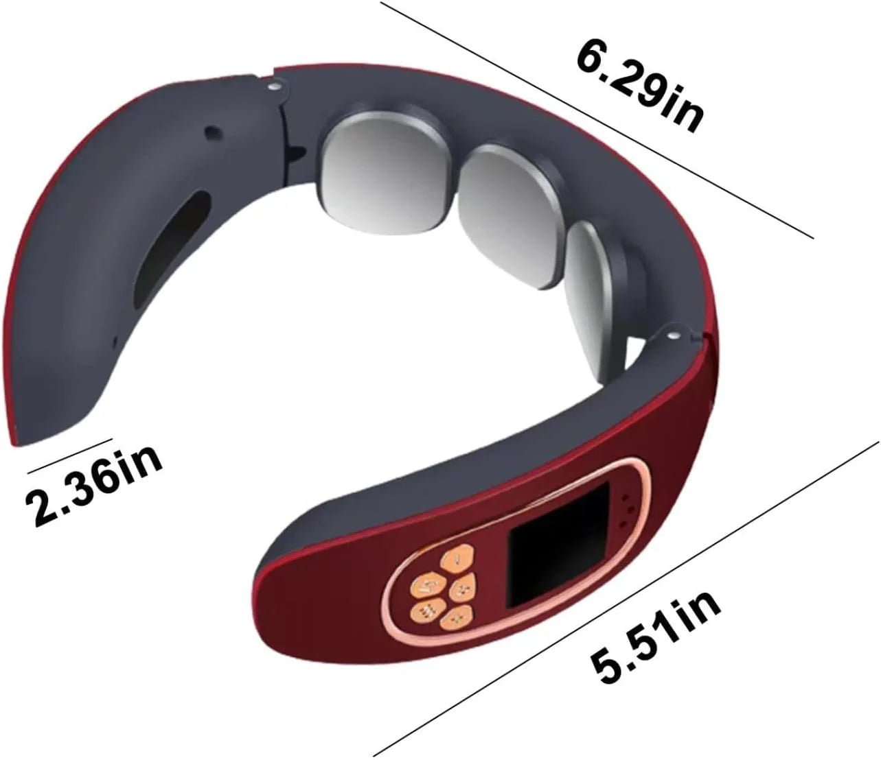 Best 6-head electric neck massager - massagers | 2025 | fast shipping