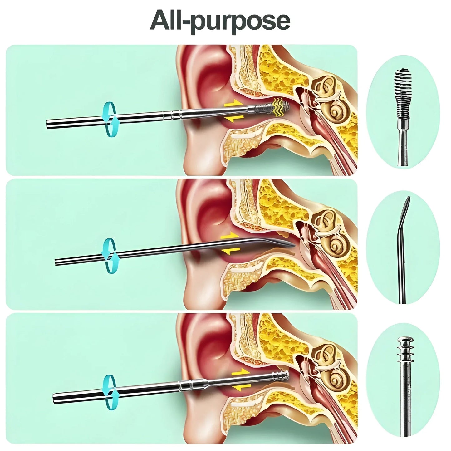 6-in-1 Ear Cleaning Kit - Health & Personal Care