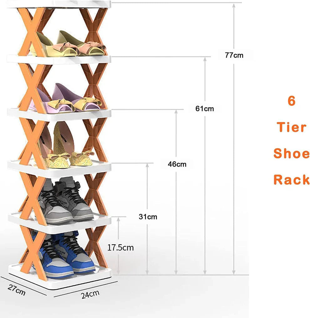 Best 6 layer foldable shoe rack - racks | 2025 | fast shipping