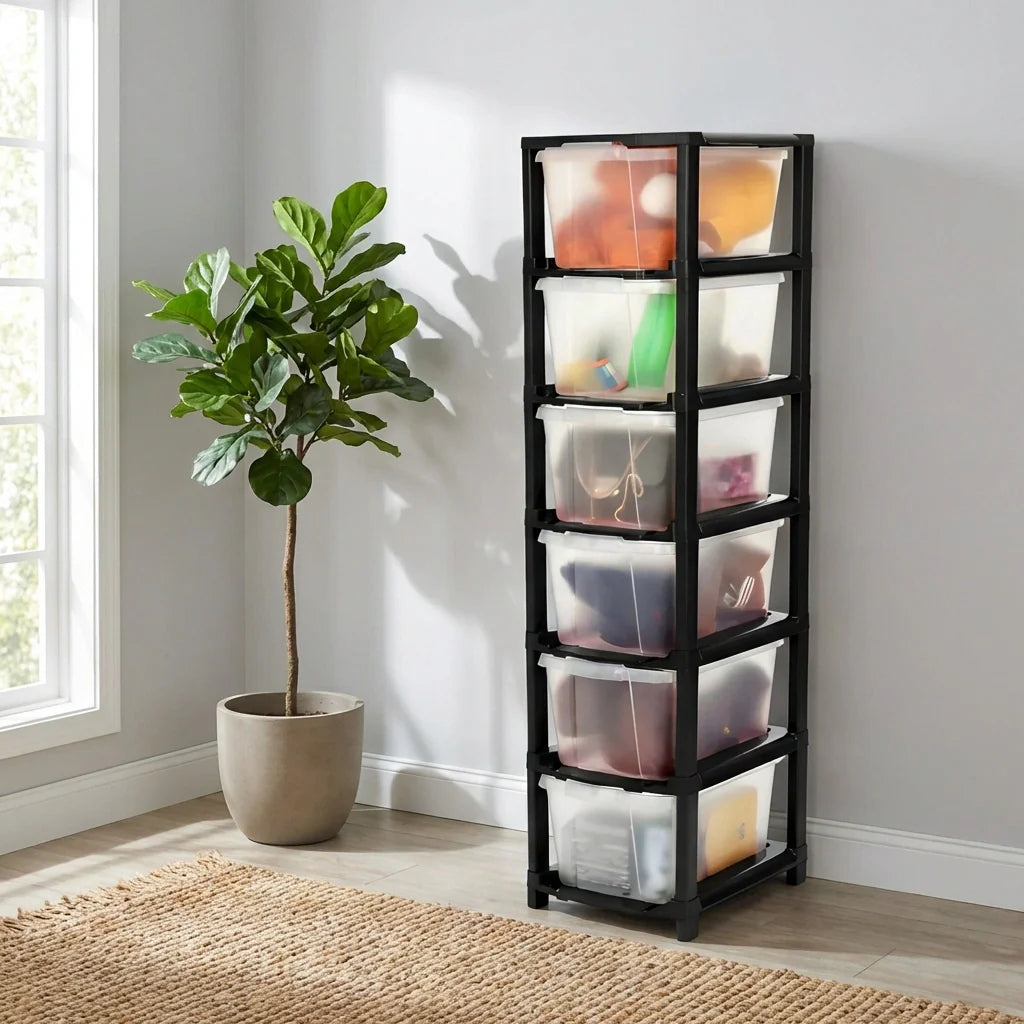Best 6-layer transparent drawer organizer - household storage drawers | 2026 | fast shipping