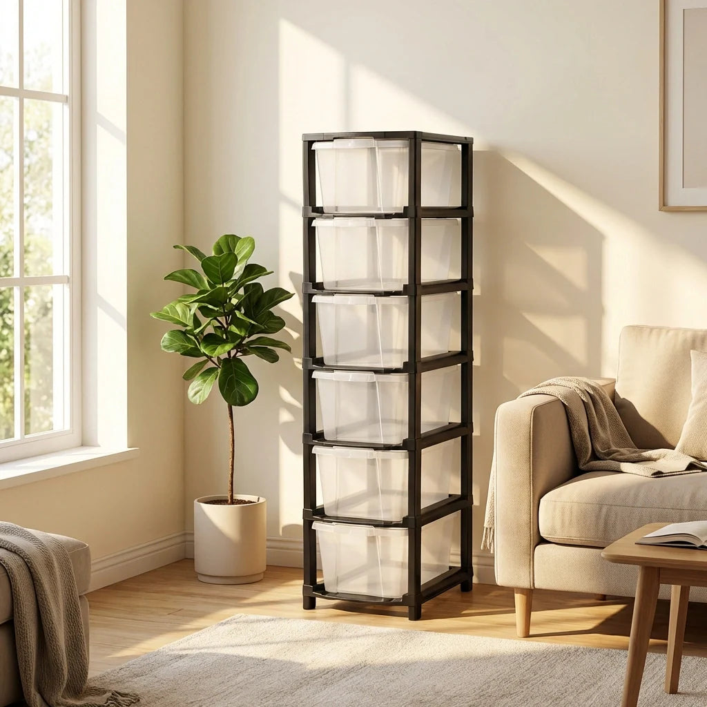 Best 6-layer transparent drawer organizer - household storage drawers | 2026 | fast shipping