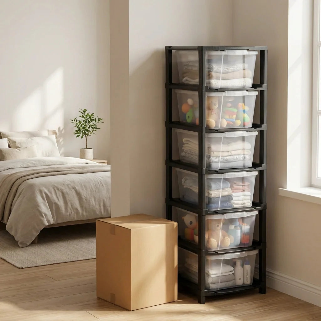 Best 6-layer transparent drawer organizer - household storage drawers | 2026 | fast shipping