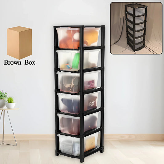 Best 6-layer transparent drawer organizer - household storage drawers | 2025 | fast shipping
