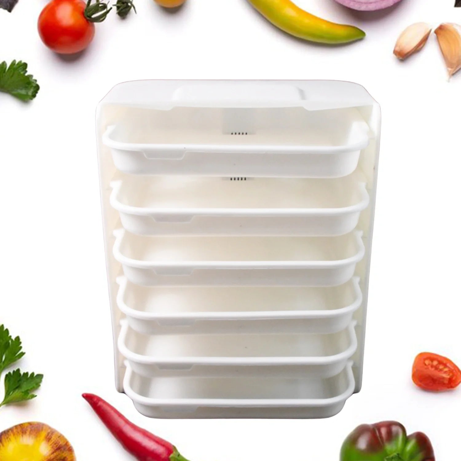 Best 6-layer wall hanging storage rack - kitchen cabinet organizers | 2025 | fast shipping