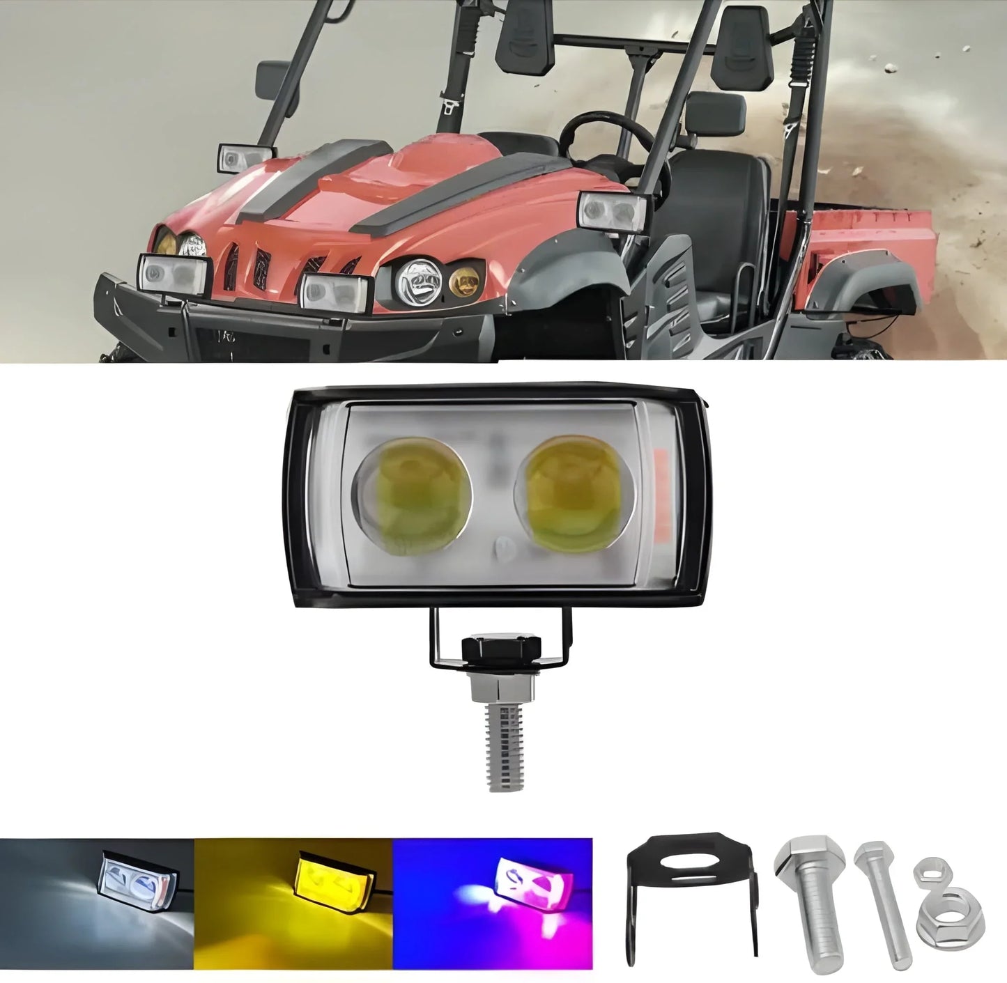 Best 6 mode led spotlight universal mini fog light - home & garden | 2025 | fast shipping