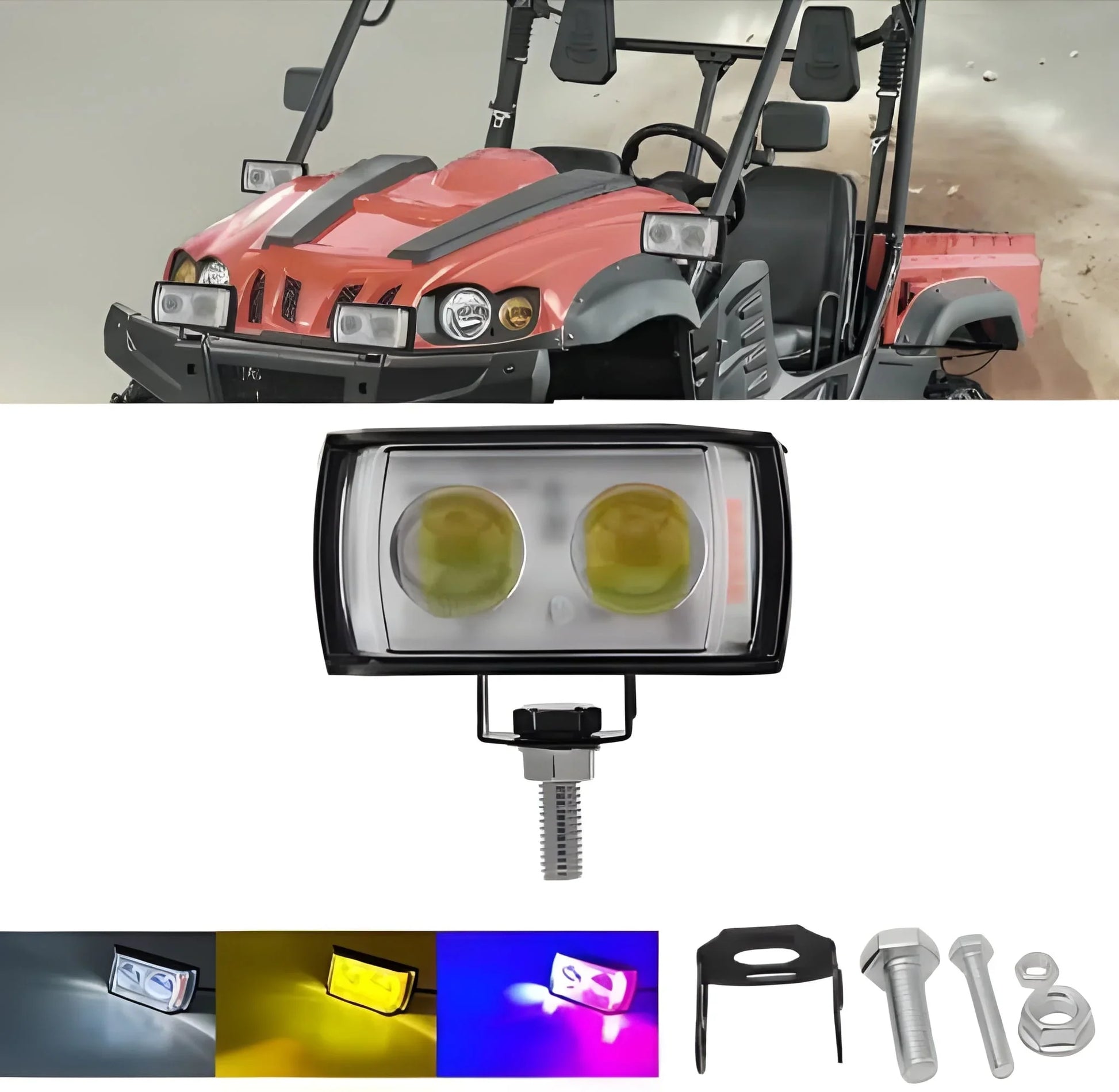 Best 6 mode led spotlight universal mini fog light - home & garden | 2025 | fast shipping