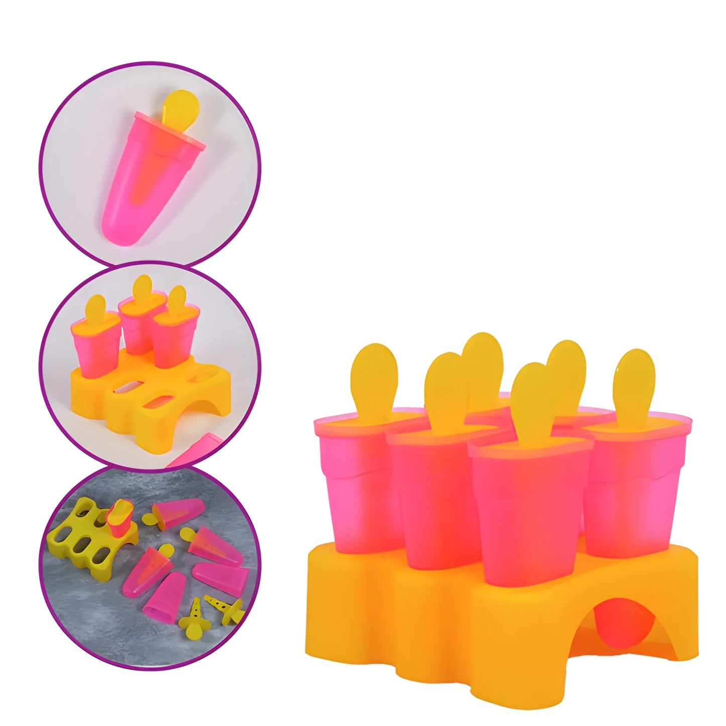 6-Pc Kulfi Mould Set - Home & Kitchen
