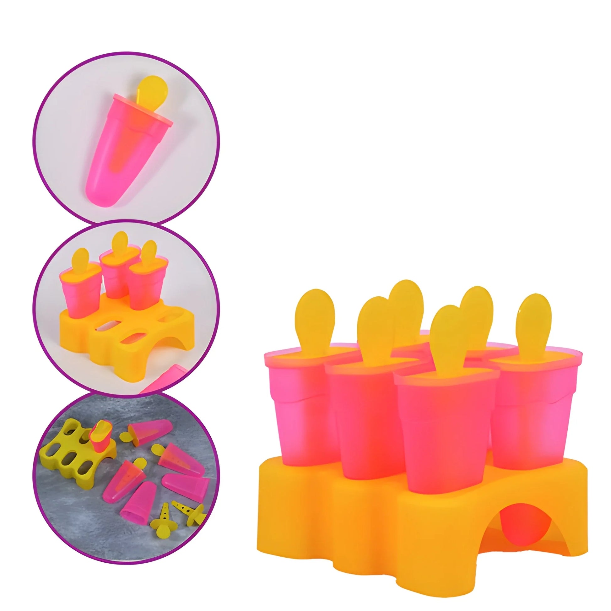 6-Pc Kulfi Mould Set - Home & Kitchen